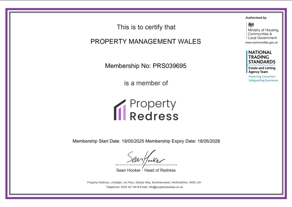 Property Redress Scheme