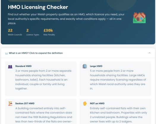 hmo licence wales
