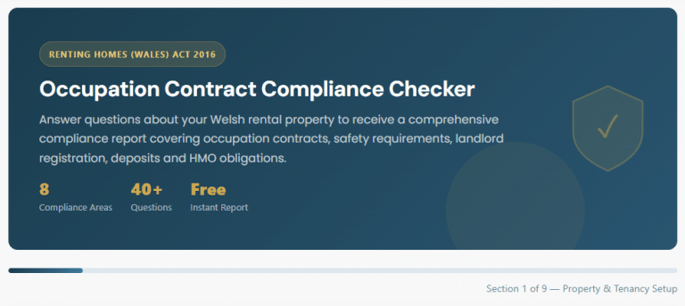 landlord compliance wales