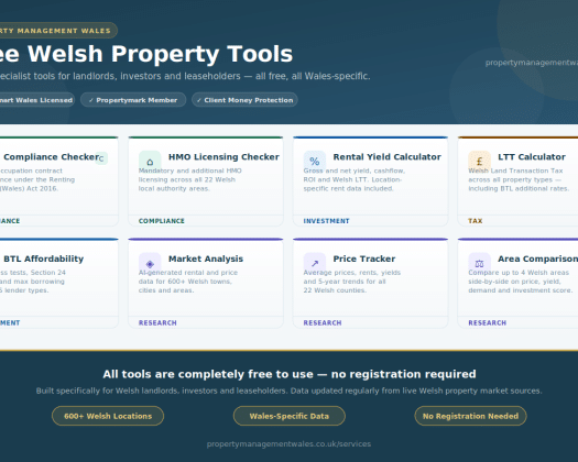 free property tools wales