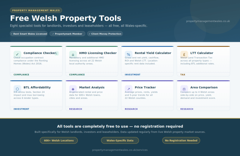 free property tools wales